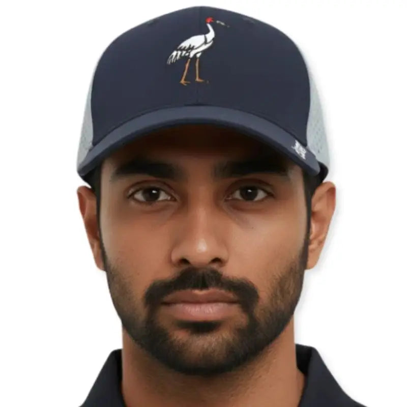 Clawear Unisex Palm Perforated Cap - Dark Blue - Headwear