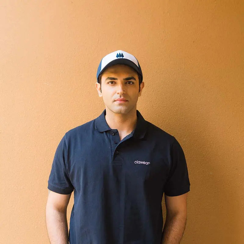 Clawear Unisex Teak Trucker Cap with Breathable Mesh - Headwear