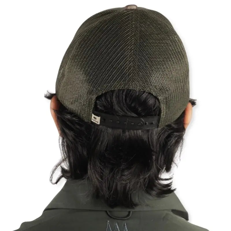 Clawear Unisex Teak Trucker Cap with Breathable Mesh - Headwear