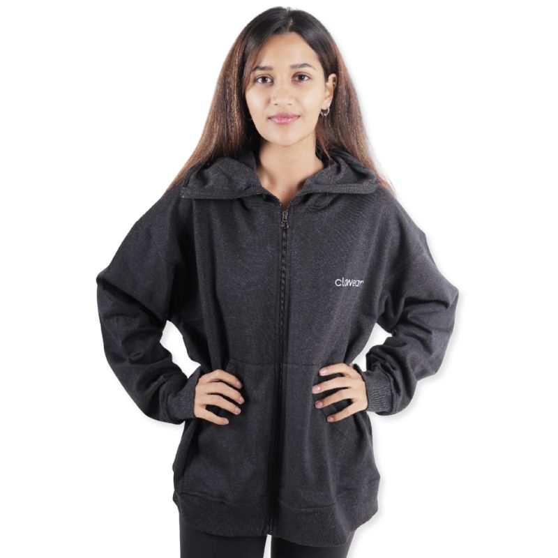 Clawear Women’s K2 Double Hooded Jacket - Grey / S - Winter Jacket