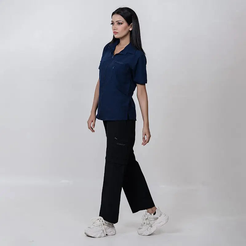 Clawear Women’s Nicobar Airvent Half Sleeve Shirt - Shirt