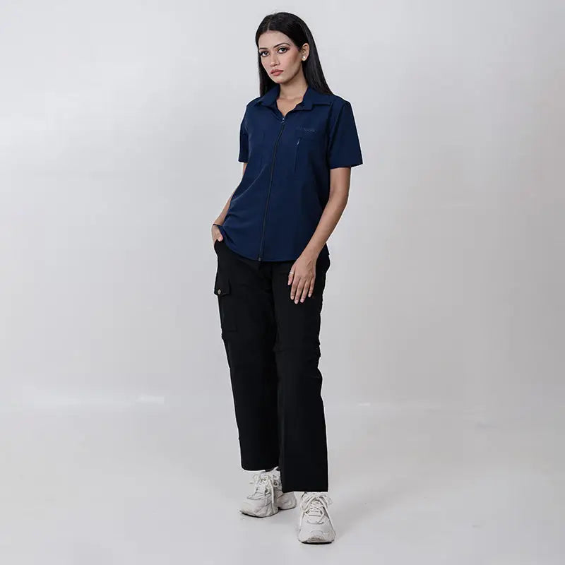Clawear Women’s Nicobar Airvent Half Sleeve Shirt - Shirt