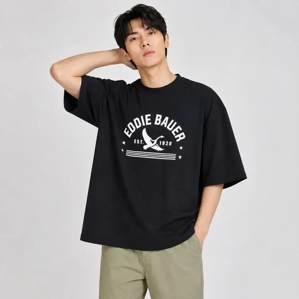 Eddie Bauer Men’s 1920 Tee - Black / S - T-shirt