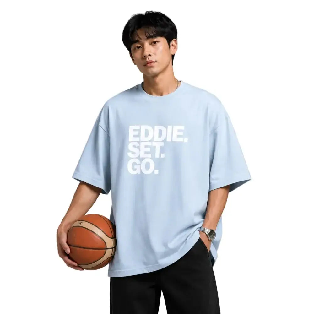 Eddie Bauer Men’s Eddie Set Go Tee - Baby Blue / S - T-shirt