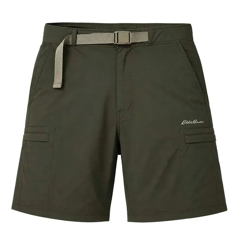 Eddie Bauer Unisex Nomad 6-pocket UPF-50 Short - Military Olive / S - Shorts