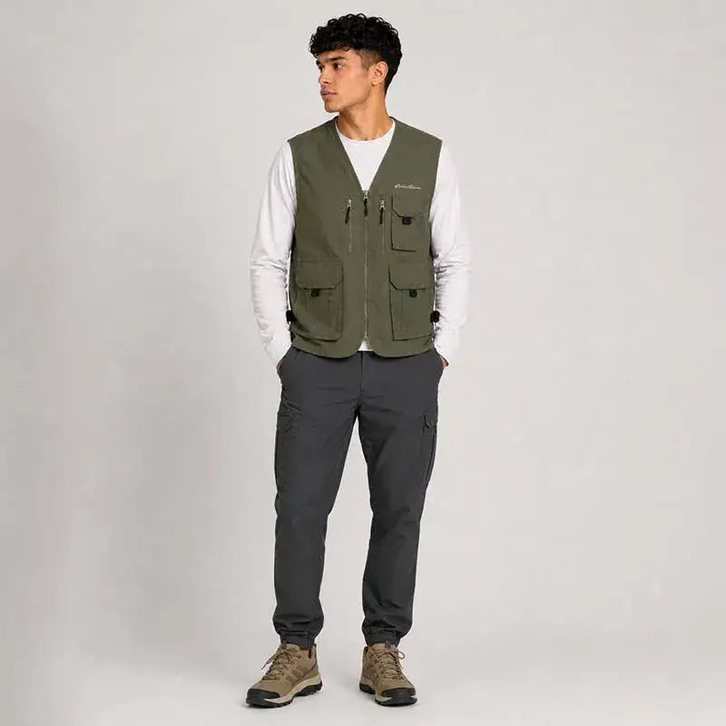 Eddie Bauer Unisex Pathfinder 9-pocket Travel Vest - Vest