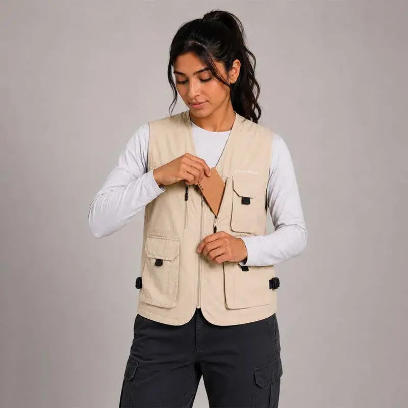 Eddie Bauer Unisex Pathfinder 9-pocket Travel Vest - Vest