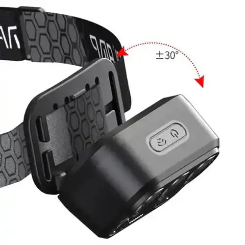 Gokyo K2 Headlamp Sensor + Manual Activation 300 Lumens - Black - Headlamp