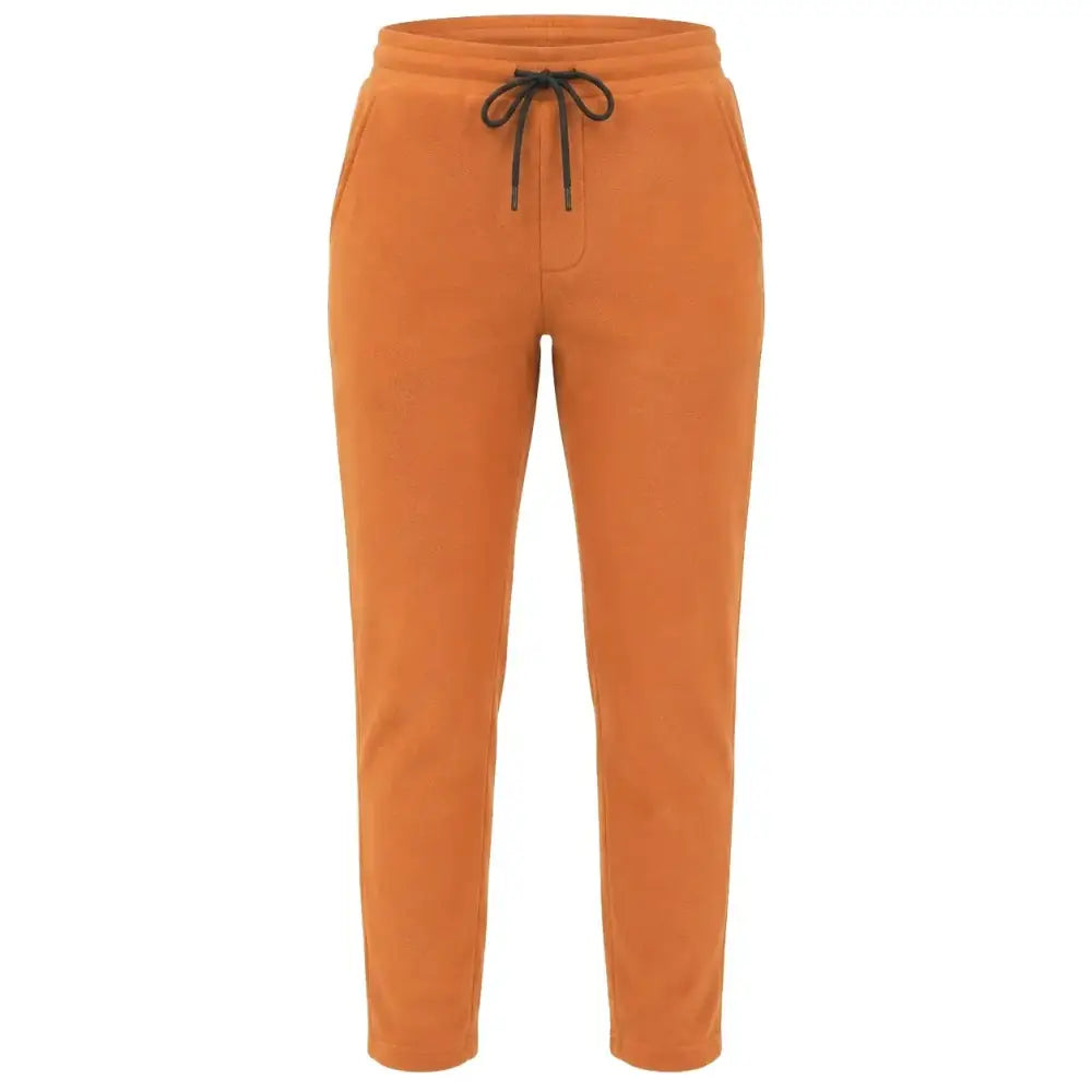 Gokyo Kaza Women’s Polar Fleece Thermal Indoor Pants - Orange / S - Thermal Pants