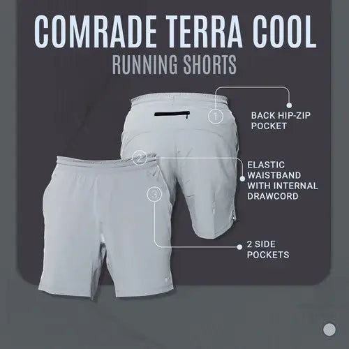 Gokyo Men’s Comrade Terra- cool Running Shorts - Baselayer