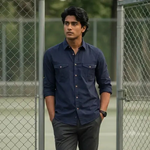 Gokyo Men’s Corbett Cotton Stretch Cargo Shirt - Shirt