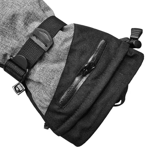 Gokyo Men’s K2 Extreme Cold Weather Gloves Melange Wrist Zip - Gloves
