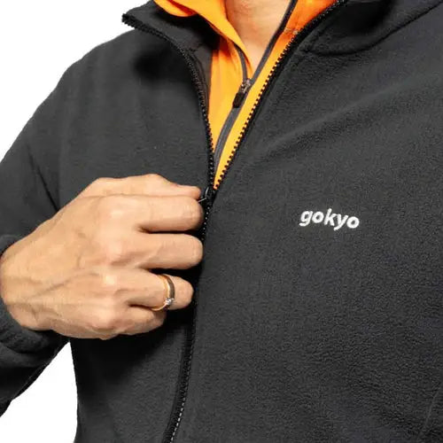 Gokyo Men’s Kaza Polar Fleece Jacket - Fleece Jacket