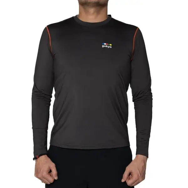 Gokyo Men’s Makalu Polarec ZT Base Layer Top - Gray / XS - T-shirt