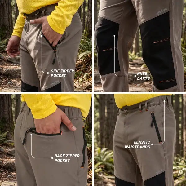 Gokyo Men’s Rio Hiking & Outdoor Pants - Cargos and Pants
