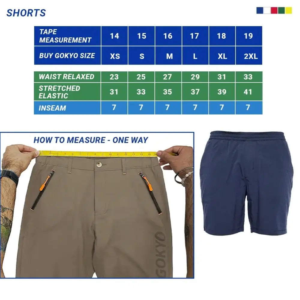 Gokyo Unisex Coorg Hiking & Multipurpose Shorts - Shorts