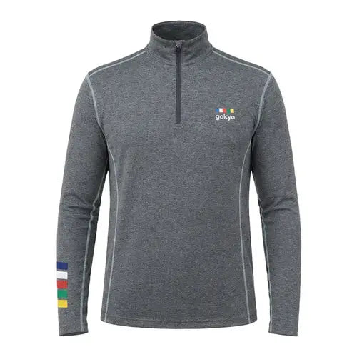 Gokyo Unisex K2 Melange Trekking Tshirt - Gray / XS - T-shirt