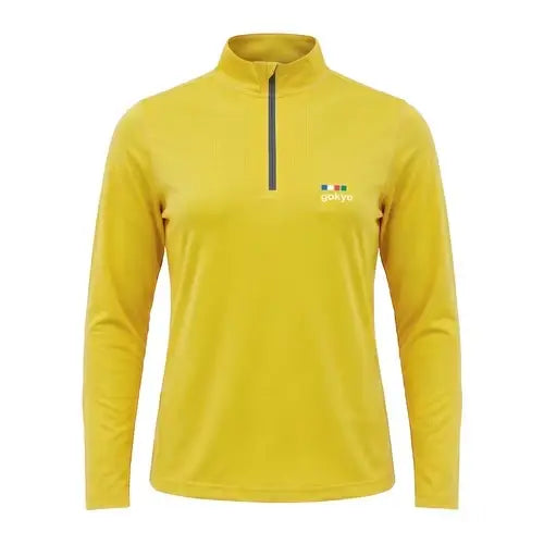 Gokyo Unisex Lima Ultralight Hiking & Outdoor Dry Fit T-Shirt - Yellow / 2XS - T-shirt