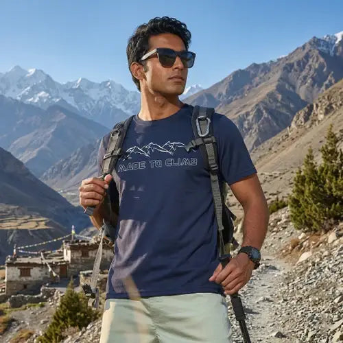 Gokyo Unisex Originals Tshirt - Made to Climb - T-shirt