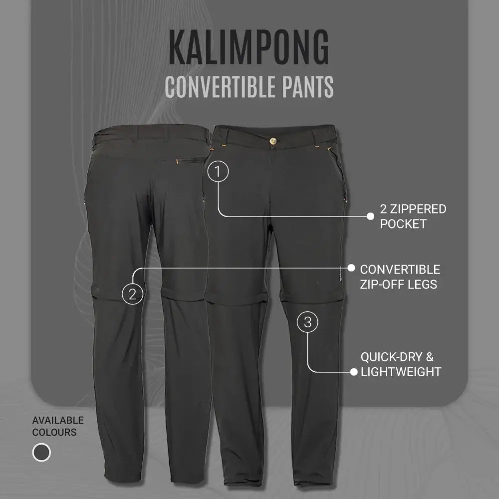 Gokyo Women’s Kalimpong Zip-Off Convertible Trekking Pants - Cargos and Pants