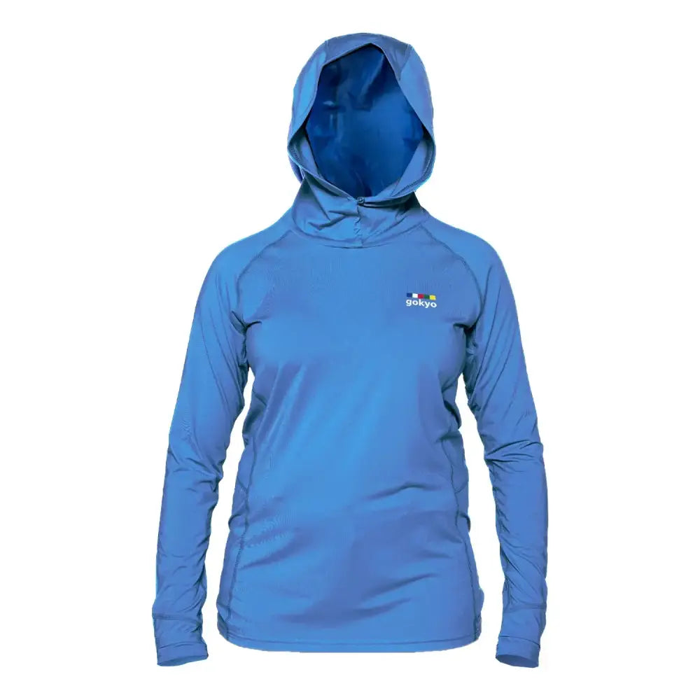 Gokyo Women’s Yosemite UPF 50+ Sun Hoodie - Blue / S - Hoodie