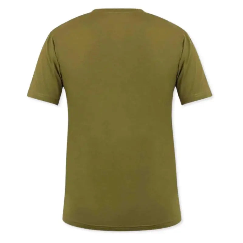 Indian Sports Gear Men’s Round Neck 100% Cotton Lycra Army Military T-Shirt - T-shirt