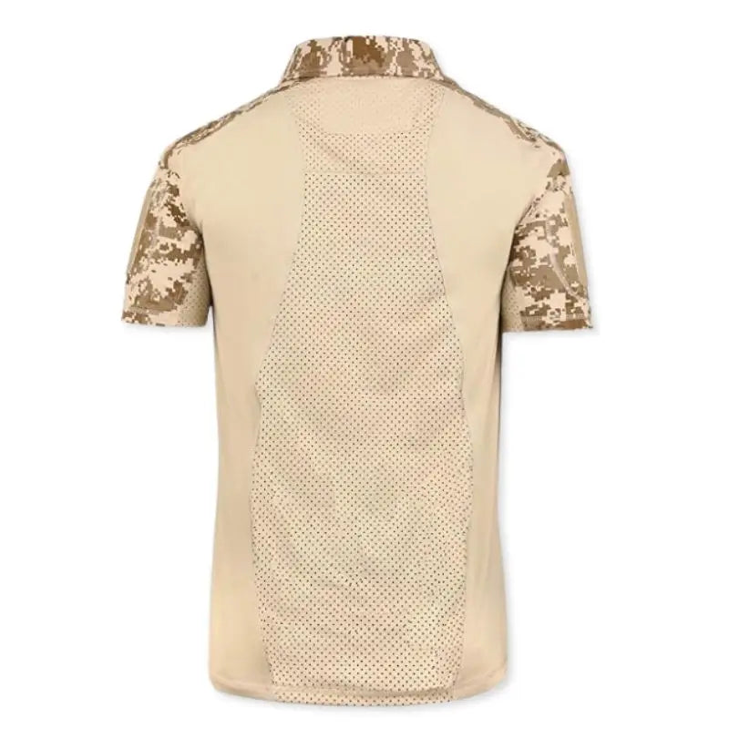 Indian Sports Gears Men’s Desert Digital Half Sleeves Laser Cut T-shirt - T-shirt