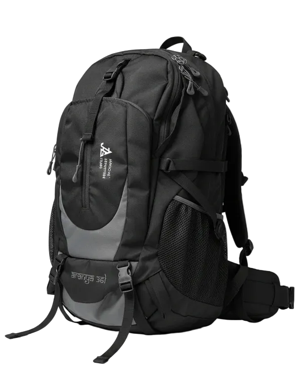 JAG Aranya 45Litres Alpine Backpack Air Flow Back Support - Granite Peak / 45 Litres - Rucksacks and Backpacks