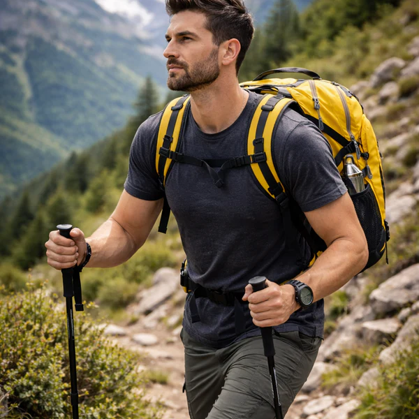 JAG Aranya 45Litres Alpine Backpack Air Flow Back Support - Rucksacks and Backpacks