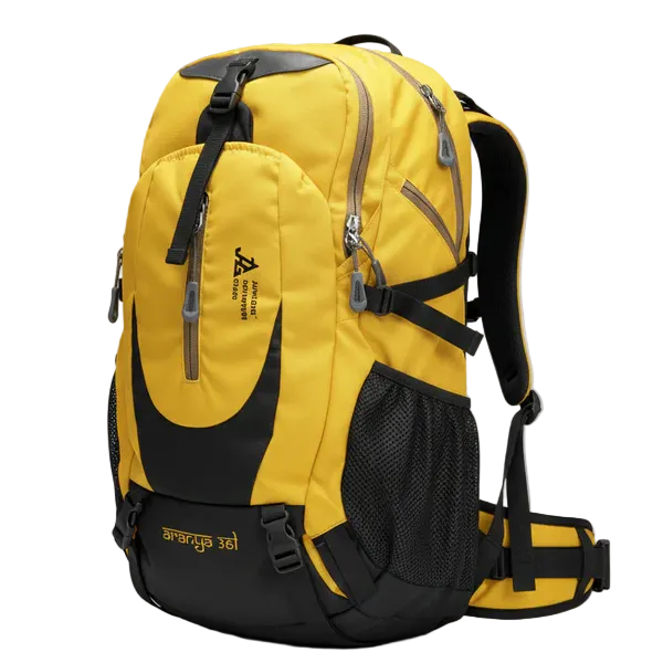 JAG Aranya 45Litres Alpine Backpack Air Flow Back Support - Solar Flare / 45 Litres - Rucksacks and Backpacks