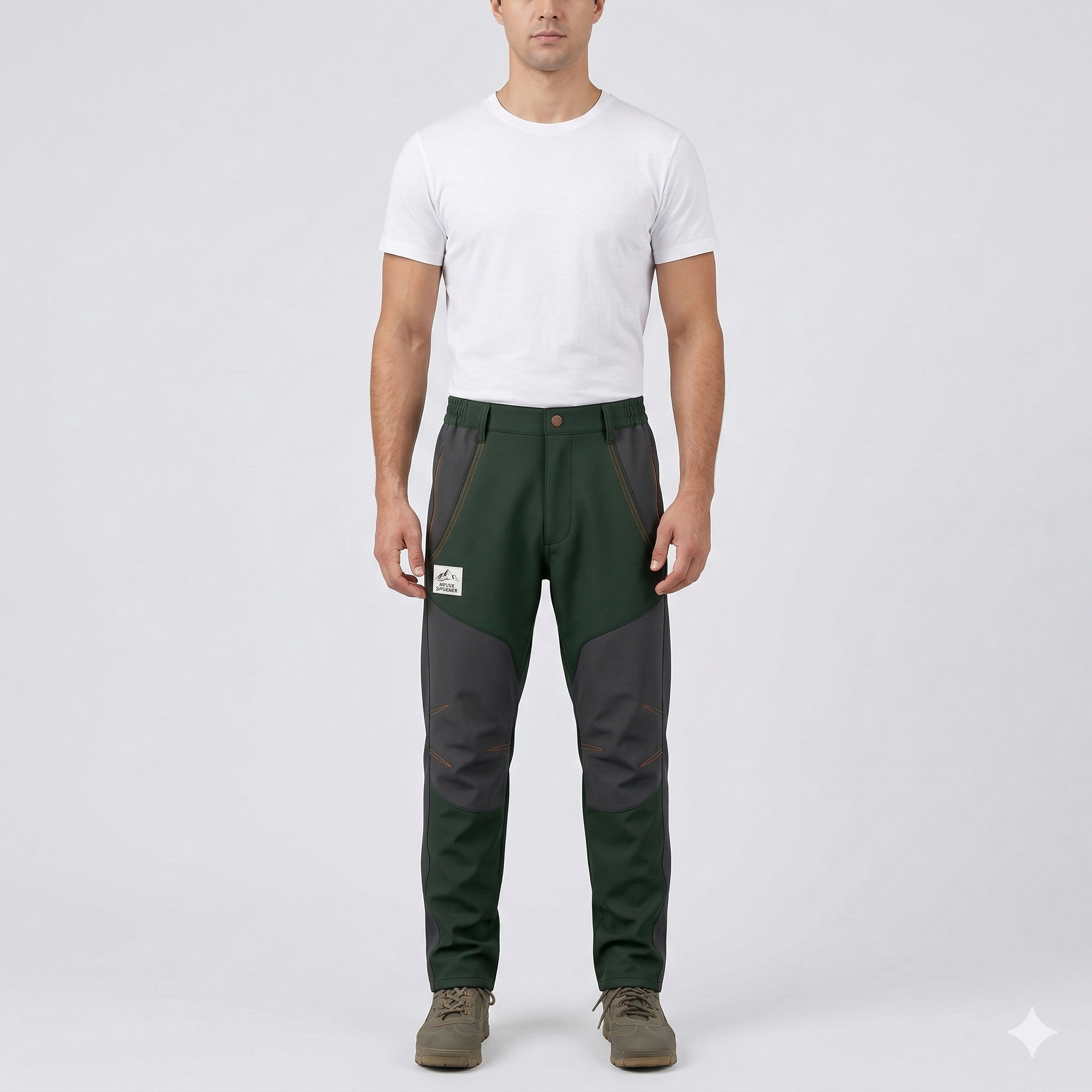 JAG Men’s Himalayan Leopard Mt. Trishul Series Trekking & Hiking Pants - Cargos and Pants