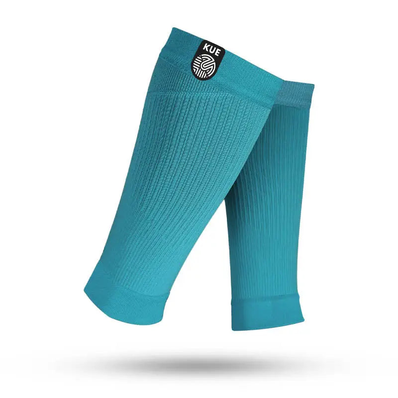 Kue Unisex Sports and Recovery Calf Compression Sleeve - Turquiose / S to M