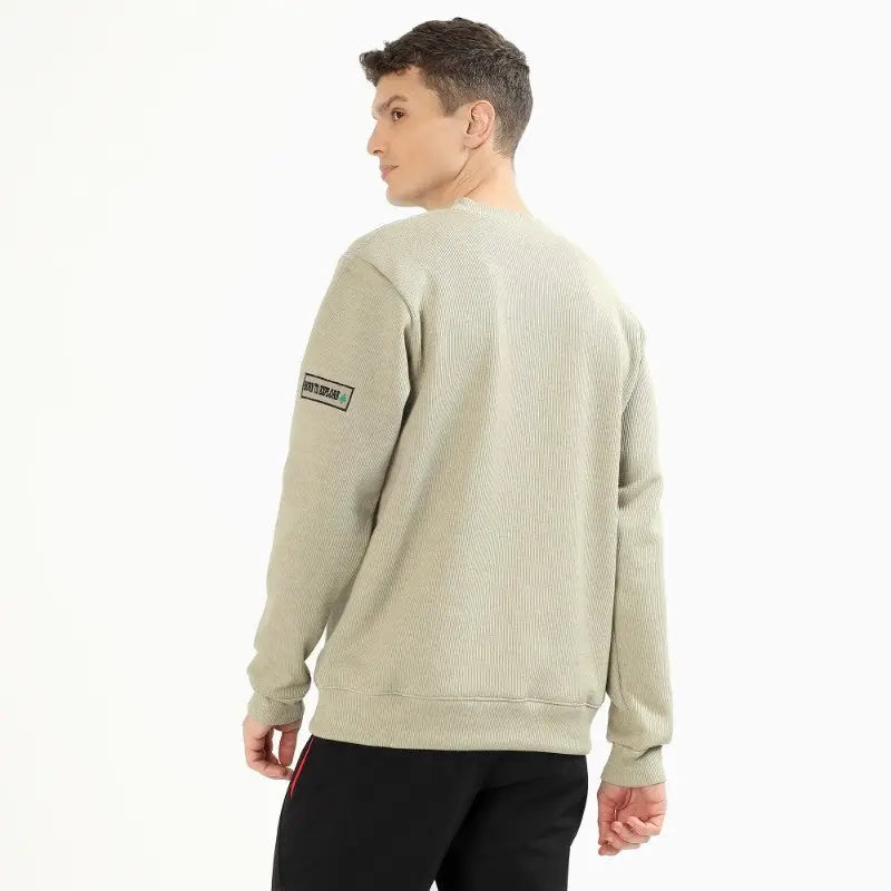 Lammer Men’s Bonded Corduroy with Fleece Lining Sweatshirt - Fleece