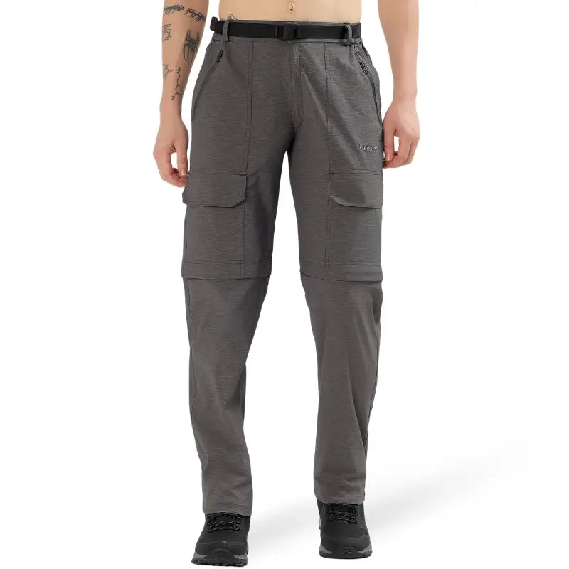 Lammer Men’s Convertible Ripstop Nylon Trekking Pants - Cargos and Pants