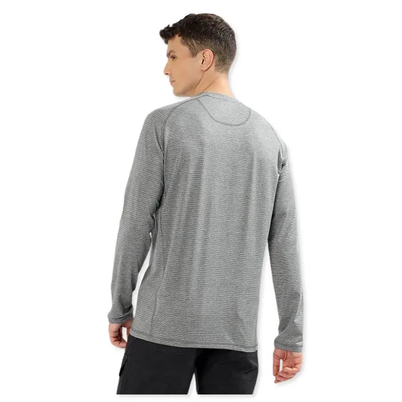 Lammer Men’s Dry Fit Round Neck Full Sleeve T-Shirt - T-shirt