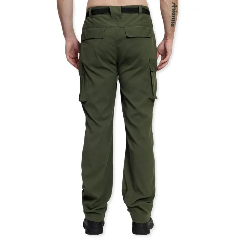 Lammer Men’s Nylon Blended Yarn with Elastane Pant - Cargos and Pants