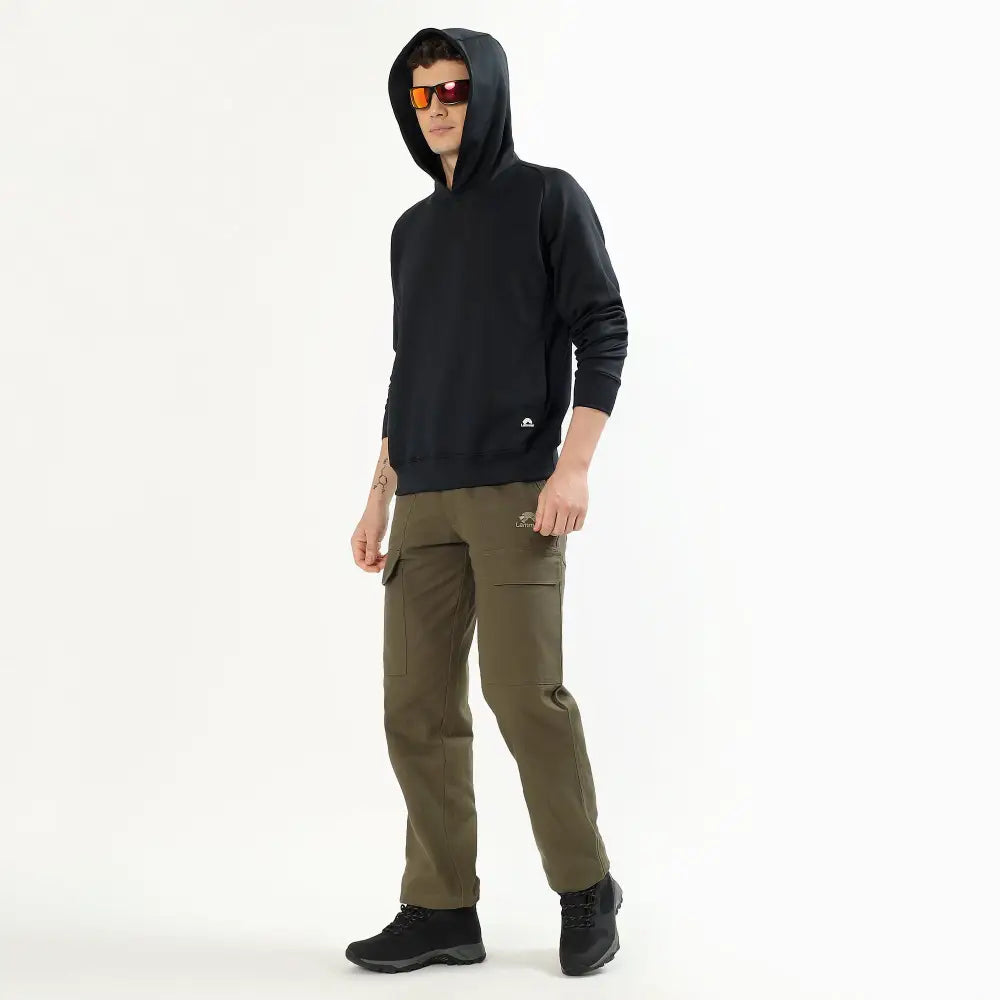 Lammer Men’s Premium Lycra Blend Hoodie - Hoodie