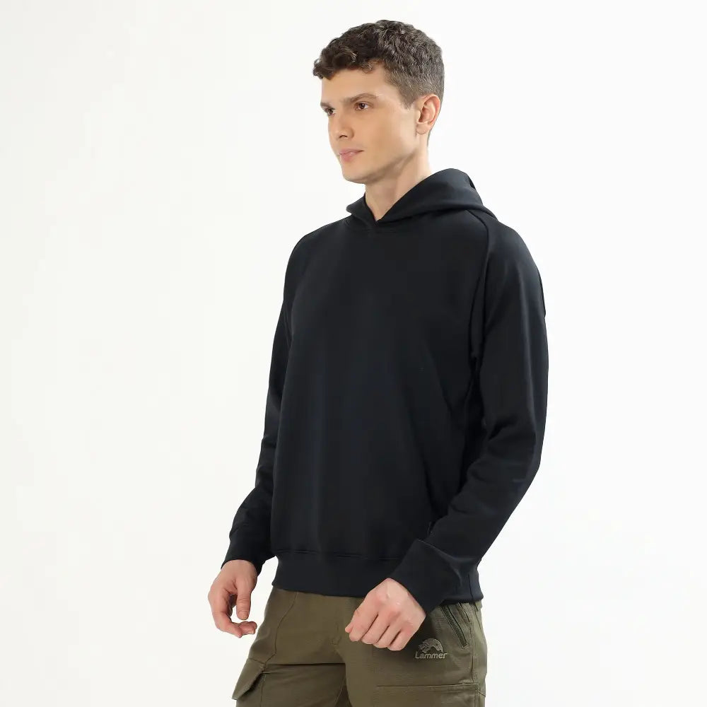 Lammer Men’s Premium Lycra Blend Hoodie - Hoodie