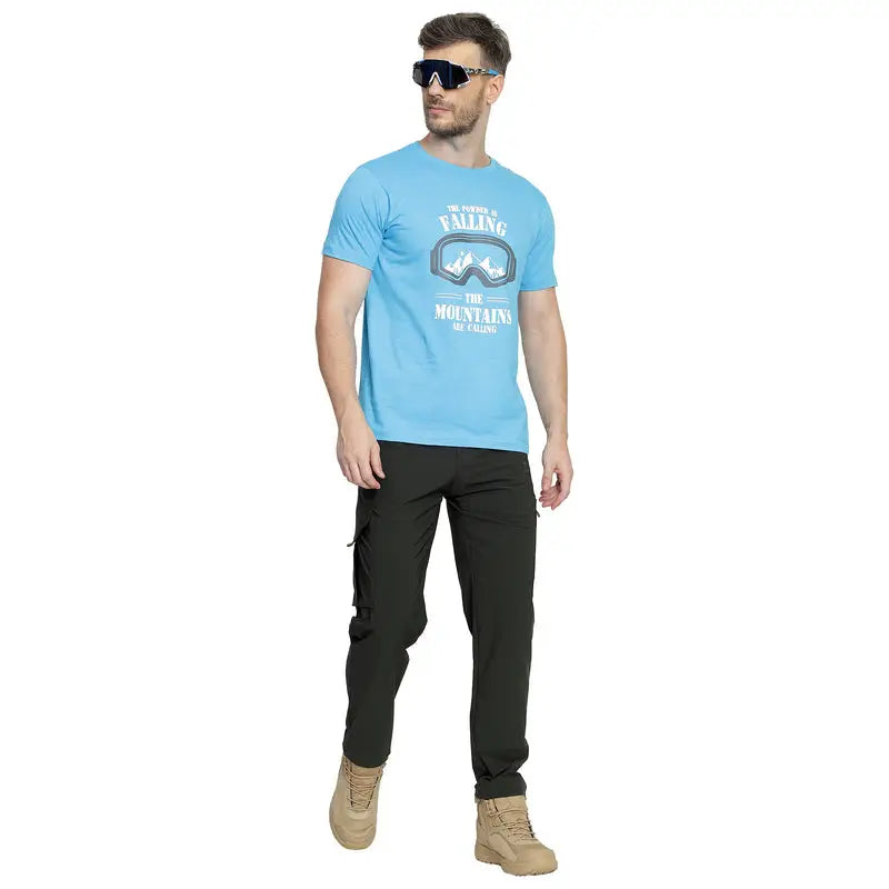 Lammer Men’s Ski Cotton Printed T-shirt - T-shirt