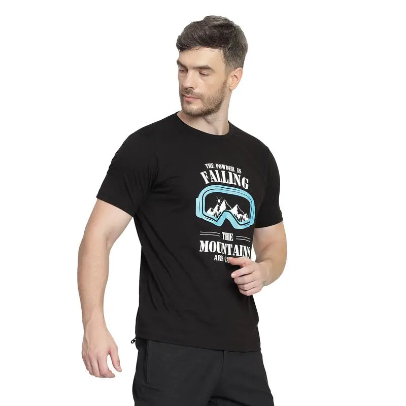 Lammer Men’s Ski Cotton Printed T-shirt - T-shirt