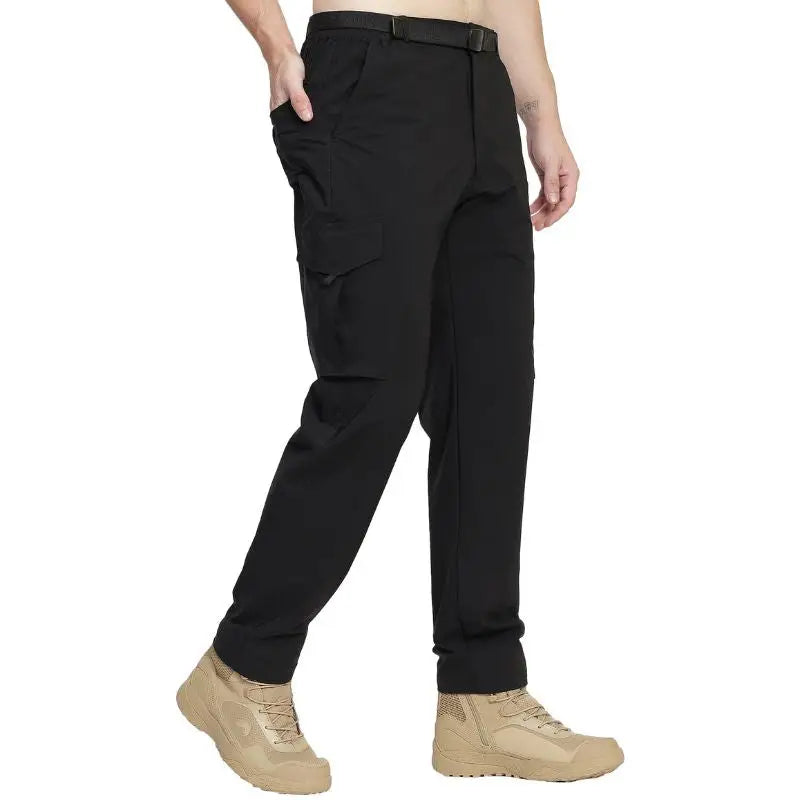Lammer Men’s Soft Shell 6 Pockets Hiking & Trekking Pants - Cargos and Pants