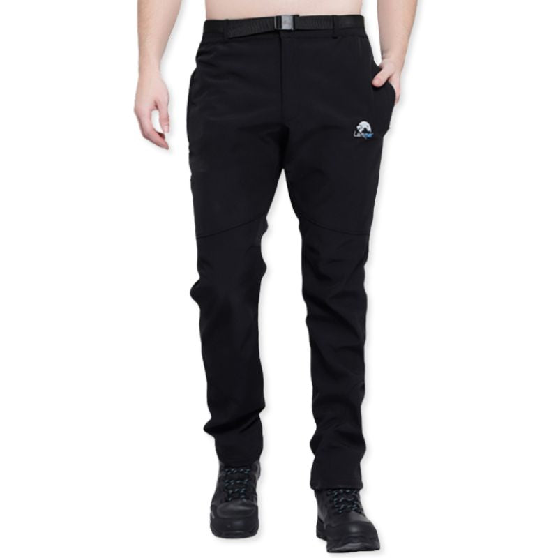 Lammer Men’s Soft Shell Himal Hiking & Trekking Pants - Black / M - Cargos and Pants