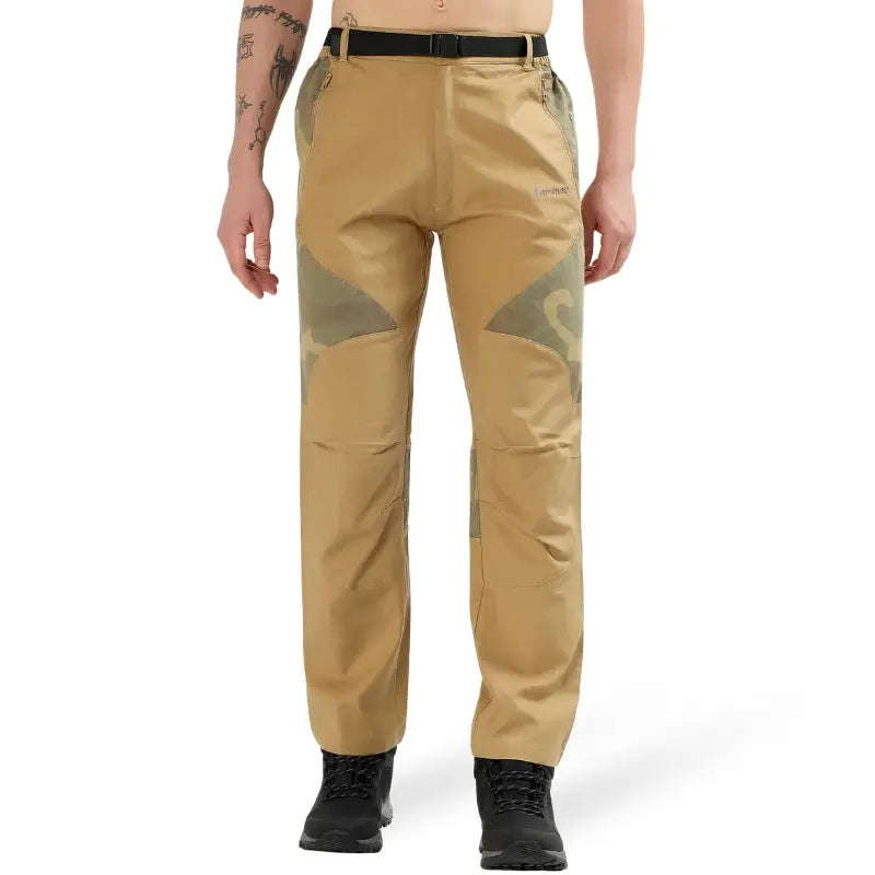 Lammer Men’s Stylish Premium Cotton Pants - Khali-Camo / M - Cargos and Pants