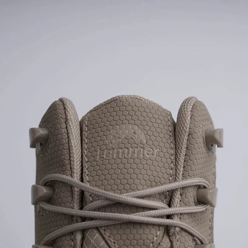 Lammer Men's Tactical-1 lightweight shoes in dark gray with sturdy soles and breathable design for active wear.