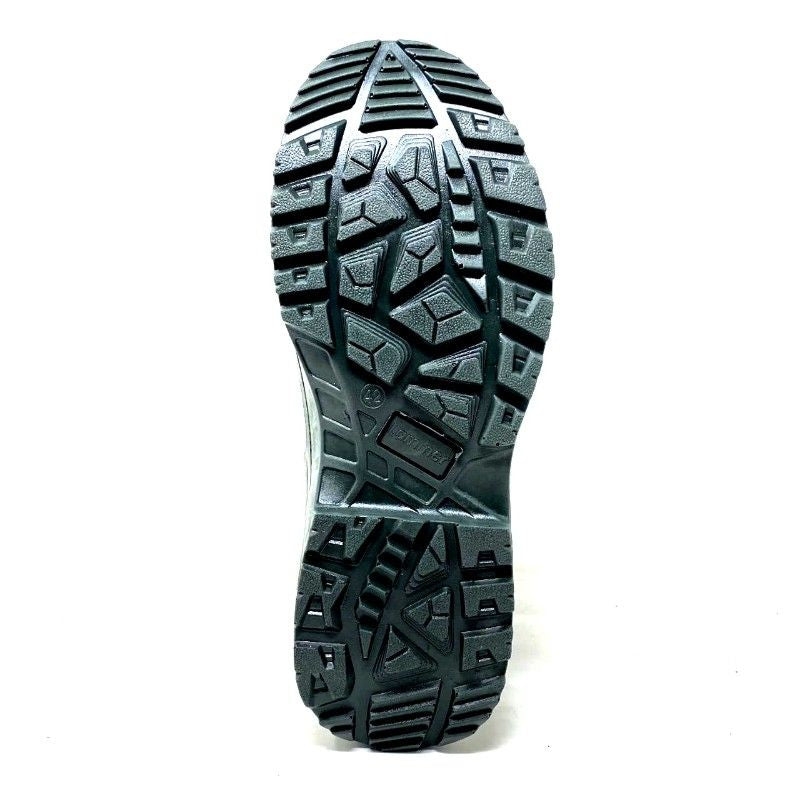 Lammer Men's Tactical-4 high ankle shoes in dark green, featuring durable design and rugged sole for tactical or outdoor use.