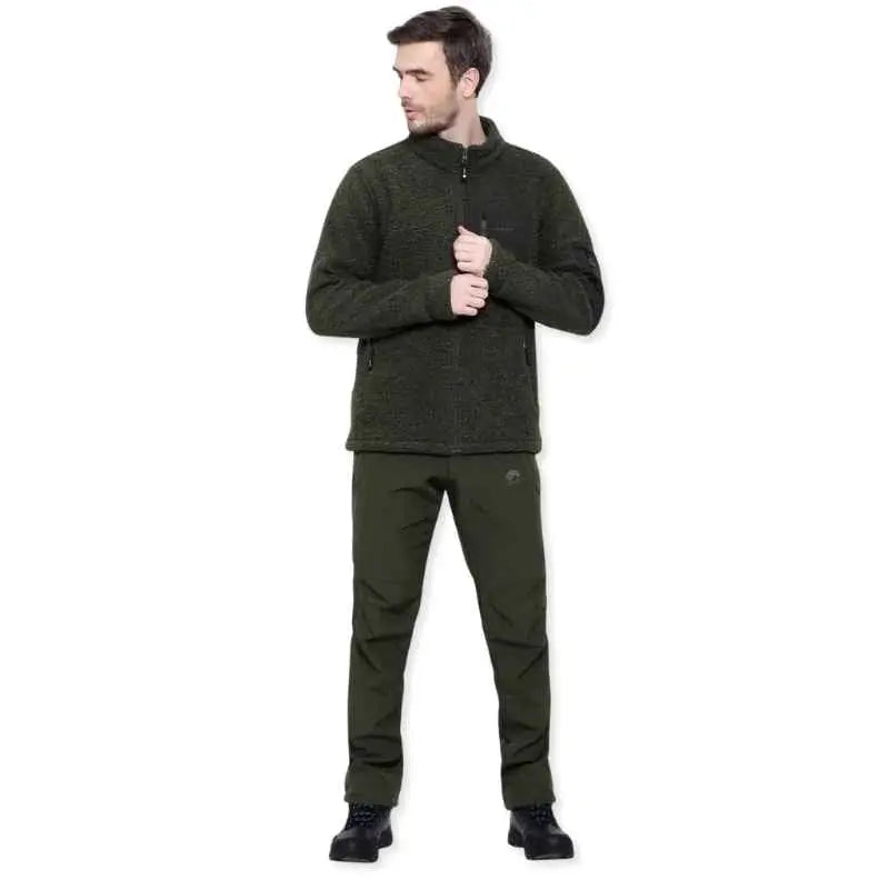 Lammer Men’s Teddy 002 Full Zip Jacket - Fleece Jacket