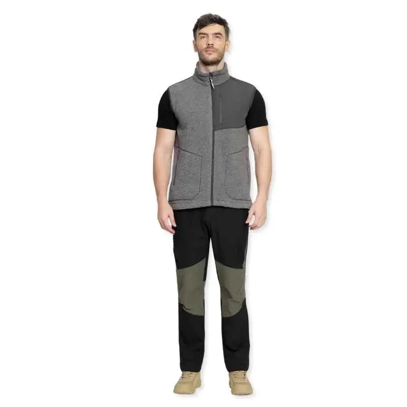 Lammer Men’s Teddy 006 Coral Fleece Vest Jacket - Vest Jacket