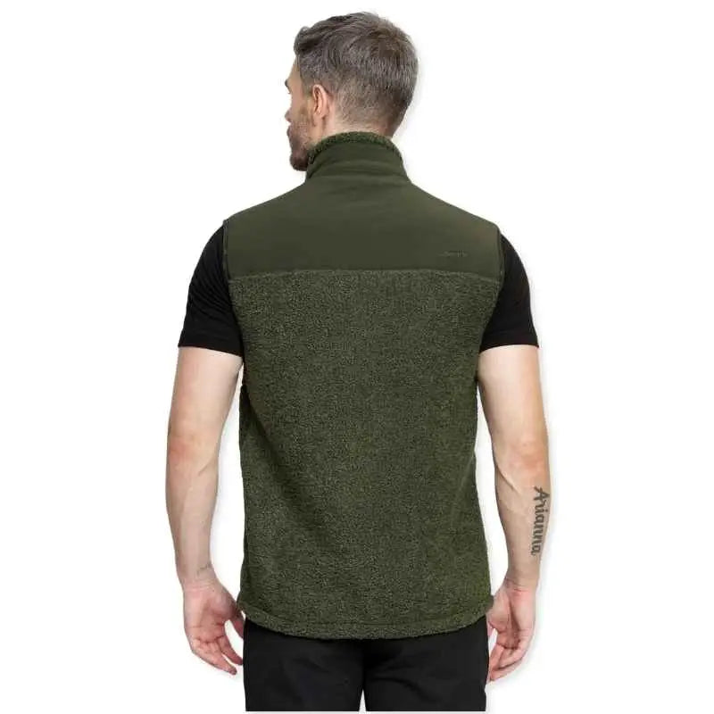 Lammer Men’s Teddy 006 Coral Fleece Vest Jacket - Vest Jacket