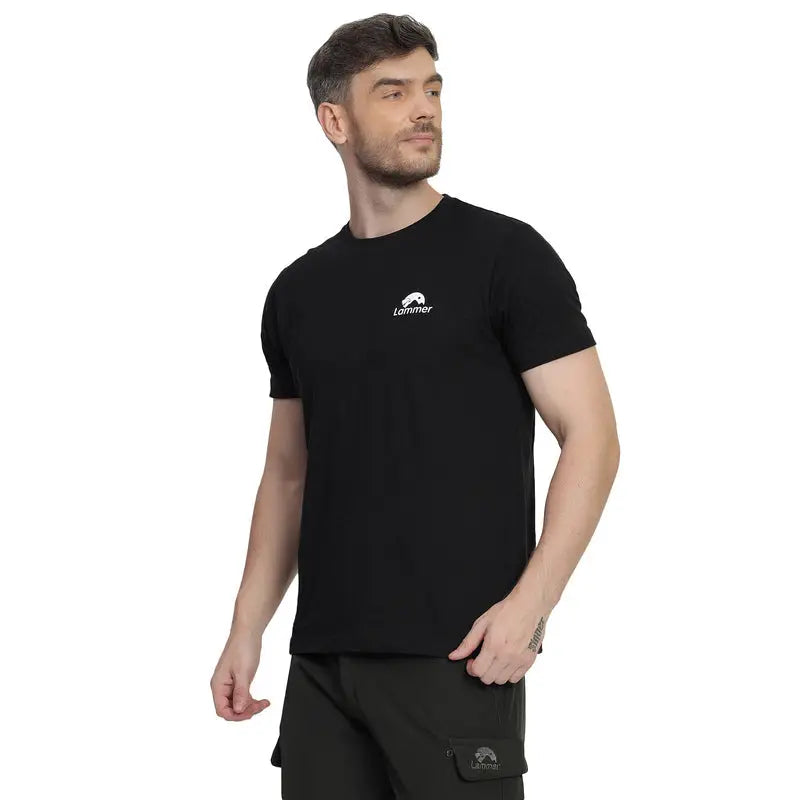 Lammer Men’s Tri Slub Cotton Printed T-shirt - T-shirt