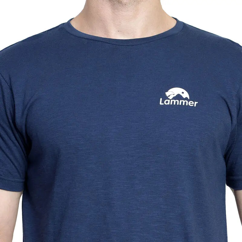 Lammer Men’s Tri Slub Cotton Printed T-shirt - T-shirt